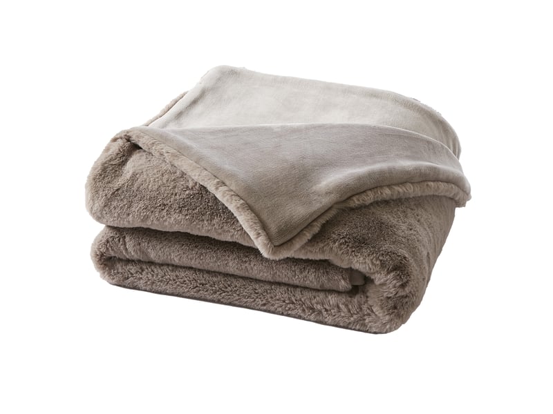  Plaid 140x200 cm polyester loutre PD21790 - Conforama A