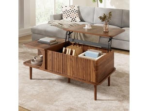 Table basse  coloris bois foncé <strong></strong> <strong></strong>