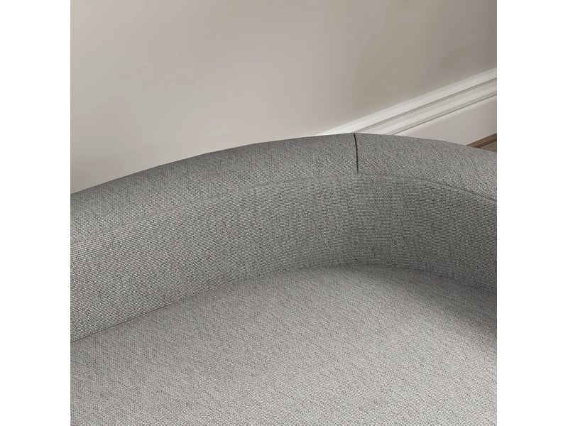  Canapé pour votre petit compagnon de compagnie 98 x 67 x 25 cm, tissu gris, coussin amovible, pieds en bois et structure surélevée  - Conforama E