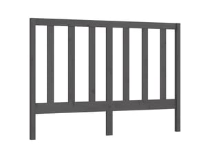 Tete de lit A poser largeur 146 cm   gris