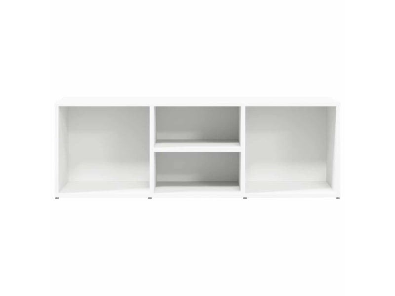  Banc à chaussures, meuble à chaussures blanc 102x35x35 cm aggloméré  - Conforama D