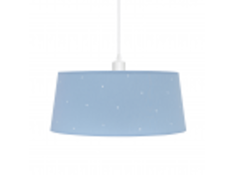  Suspension enfant fabrilamp consciencia bleu ciel 1xe27 hauteur réglable 35-102 cm ø40 cm 122894008 - Conforama D