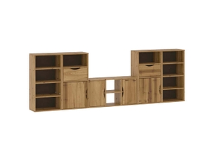 Meuble tv coloris marron 79 cm <strong></strong>  <strong></strong>
