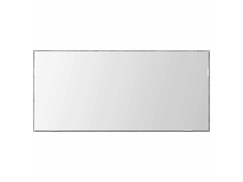 Miroir, miroir décoratif sonoma gris clair 80 x 37 cm verre et bois ingénierie cf62924 - Conforama E