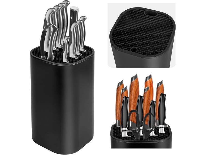  Porte couteaux sans couteaux - universel porte-couteaux noir - support couteau de cuisine - rangement couteaux cuisine  - Conforama A