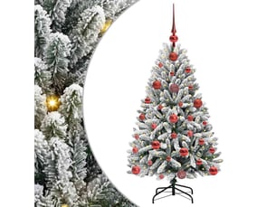 Sapin de noël, arbre de noël artificiel 120 cm 150 led blanc chaud shl7239