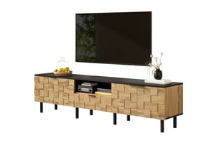 Meuble tv coloris naturel 170 cm <strong></strong>  <strong></strong>