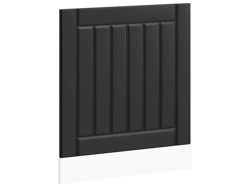  Panneau de lave-vaisselle noir bois d'ingénierie shl8452  - Conforama A