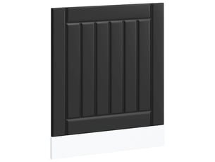 Panneau de lave-vaisselle noir bois d'ingénierie shl8452