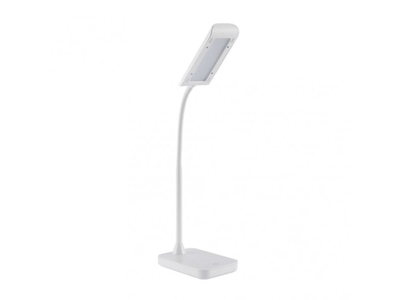  Fabrilamp oliver lampe de bureau led blanche 5 w 375 lm 6000 k, flexible, tactile, 3 intensités 178871001 - Conforama A