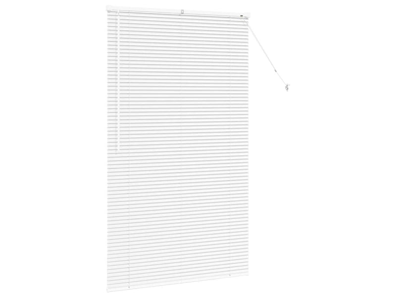 Store vénitien, store de fenêtre blanc 175 x 100 cm 25 mm aluminium cf47752  - Conforama E