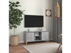 Meuble tv coloris gris 103.5 cm <strong></strong>  <strong></strong>