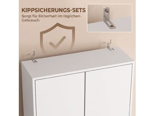 Armoire de salle de bain sur lave-linge avec 2 portes, niche ouverte et rangement en bois blanc, 66 × 24 × 191 cm