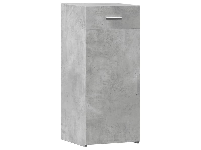  Buffet - bahut - meuble de rangement gris béton 40x42,5x93 cm bois d'ingénierie  - Conforama A