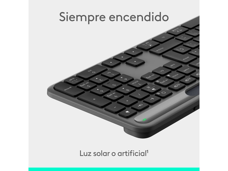  Clavier et souris logitech 920-013760 graphite espagnol qzerty  - Conforama E