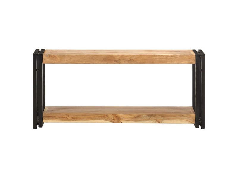  Meuble tv - banc tv - meuble de rangement 90x30x40 cm bois d'acacia solide  - Conforama A