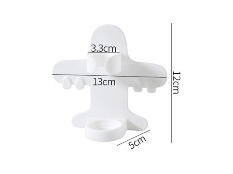  3 pièces support de rangement pour brosse à dents porte brosse à dents support brosse a dent electrique support de brosse à dents  - Conforama E