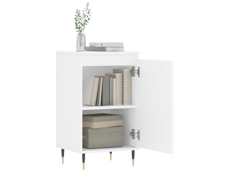  Buffets 2 pcs - bahut - meuble de rangement blanc 40x35x70 cm bois d’ingénierie  - Conforama D