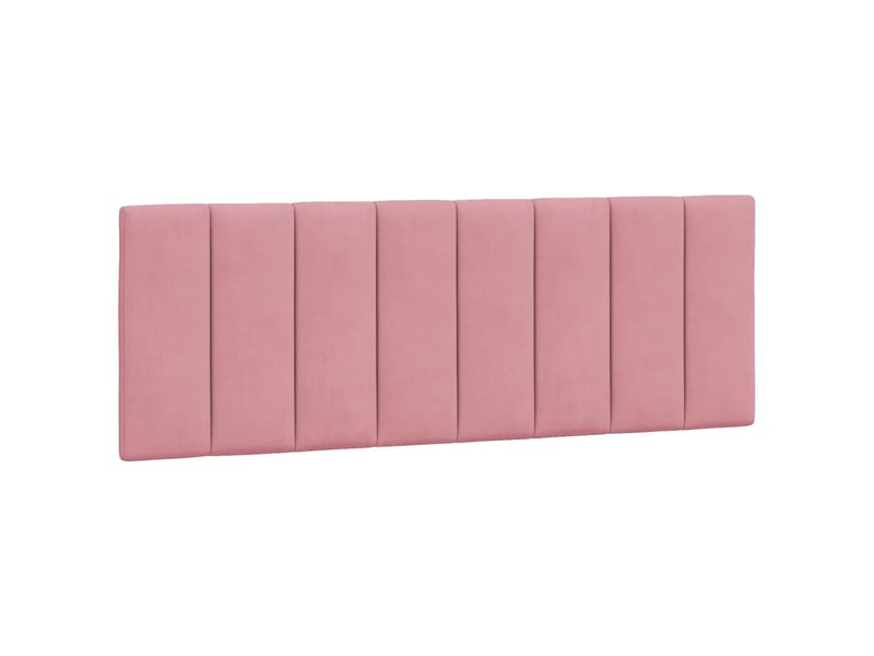  Lit avec matelas hanko rose 120x200 cm velours  - Conforama E