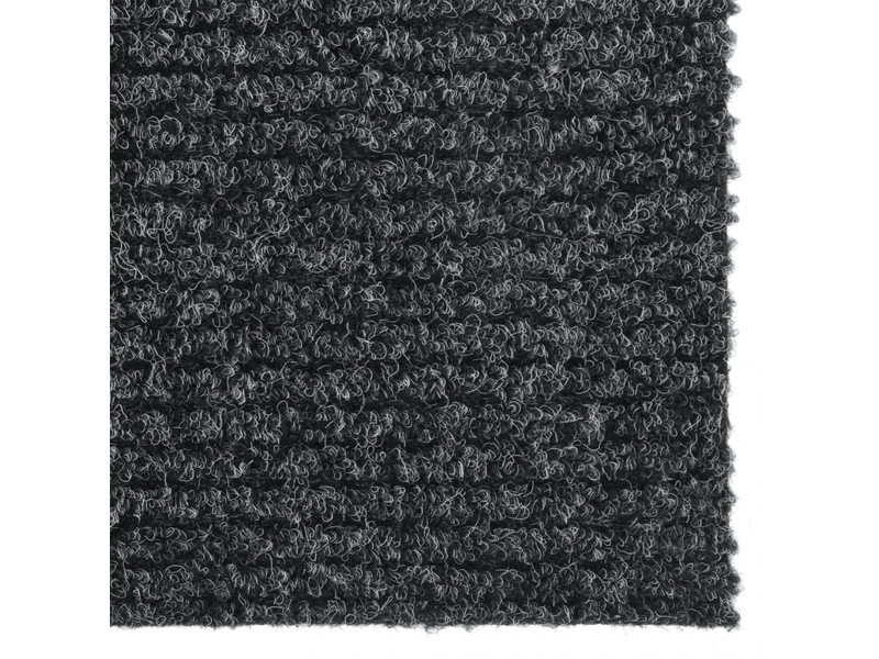  Tapis de couloir anti-salissures 100x100 cm gris anthracite - comfortxl 327165 - Conforama C