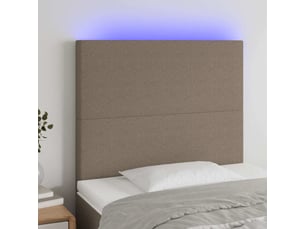 Tete de lit A poser largeur 100 cm   taupe
