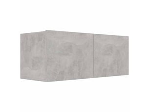 Meuble tv coloris gris 80 cm <strong></strong>  <strong></strong>