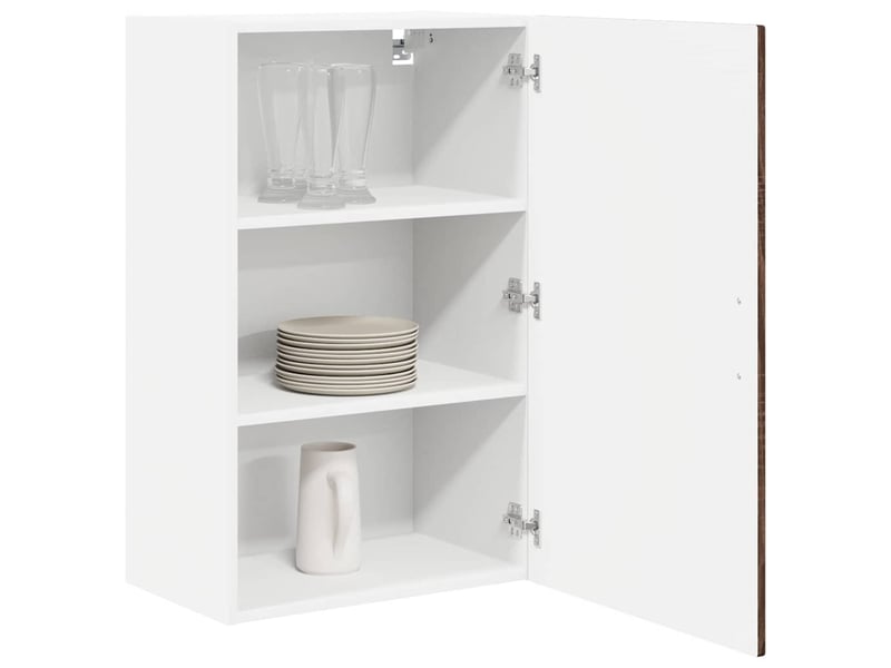  Meuble mural de cuisine, armoire de cuisine chêne brun 50x31x80cm bois d'ingénierie shl897  - Conforama C