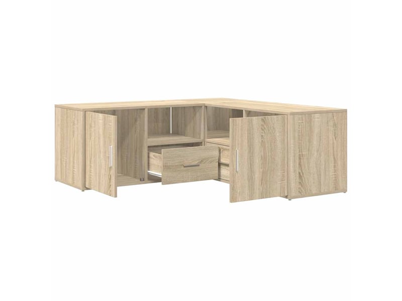  Armoire d'angle, armoire de rangement chêne sonoma 200x40x45 cm bois d’ingénierie  - Conforama A