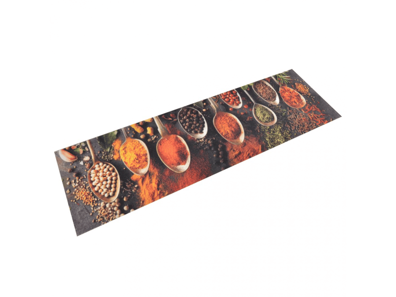  Tapis de cuisine lavable velours cuillère épices 45x150cm - comfortxl 136543 - Conforama B