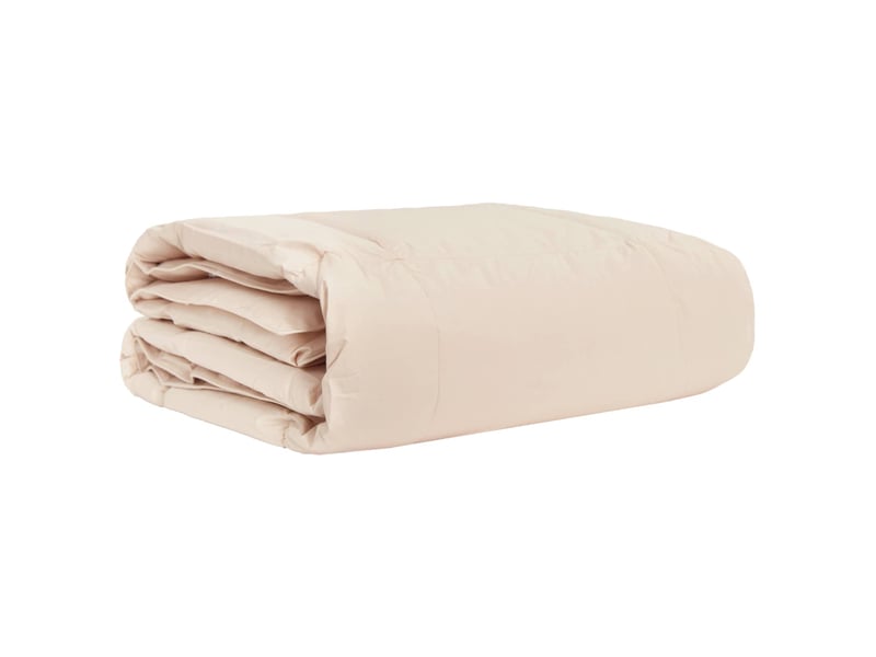  Couette - duvet d'été beige 140 x 220 cm 100% kapok naturel  - Conforama C