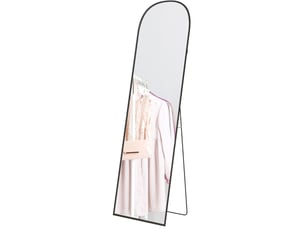 Miroir arrondi(e) à poser coloris noir <strong>DESMIU</strong> <strong></strong> - 50 cm x 1.5 cm