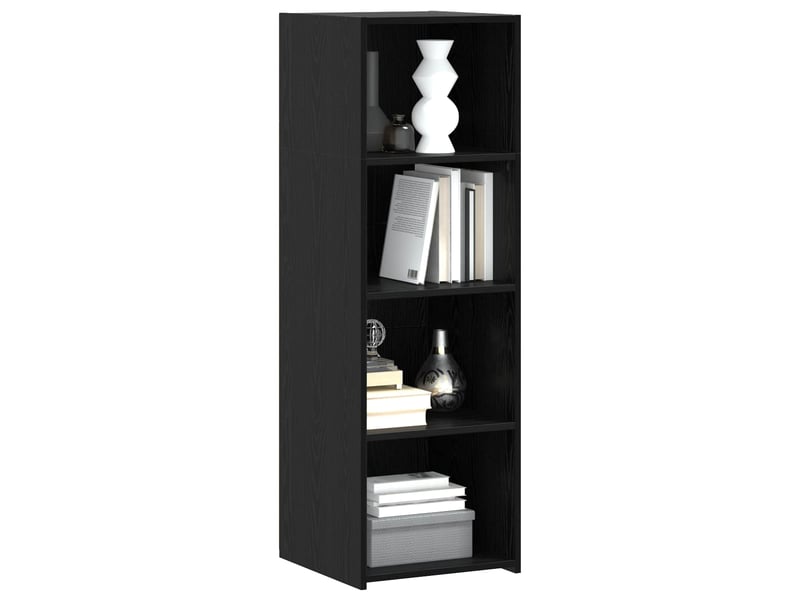  Haut armoire, armoire de rangement chêne noir 40x41x124 cm bois d'ingénierie  - Conforama C
