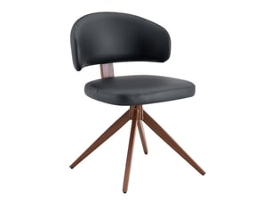 Chaise pivotante moderne à cadre métallique - siège rembourré, confort 360°, idéal bureau et salon