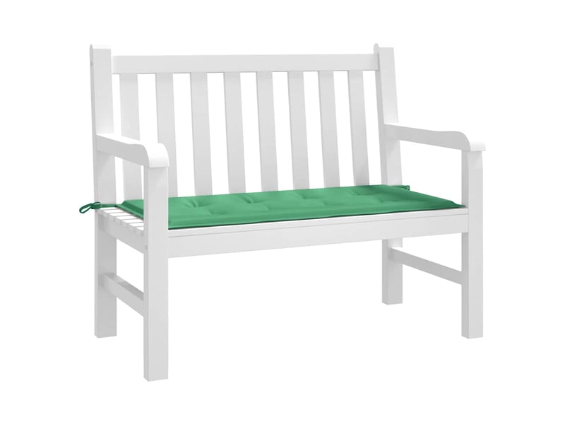  Coussin de banc de jardin, coussin d'assise vert 100x50x3 cm tissu oxford cf52848  - Conforama C