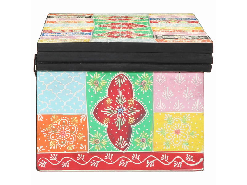  Meuble tv - banc tv - meuble de rangement multicolore 100 x 30 x 22 cm bois d'ingénierie  - Conforama A
