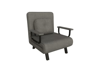Fauteuil fixe MODENUIT Tissu gris