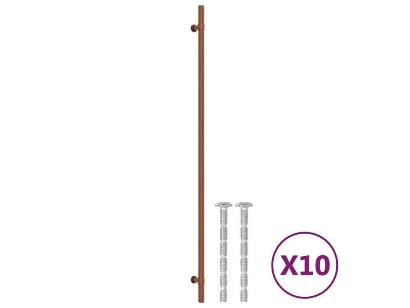  Tirant d'armoire vidaxl, 480 mm, marron  - Conforama C