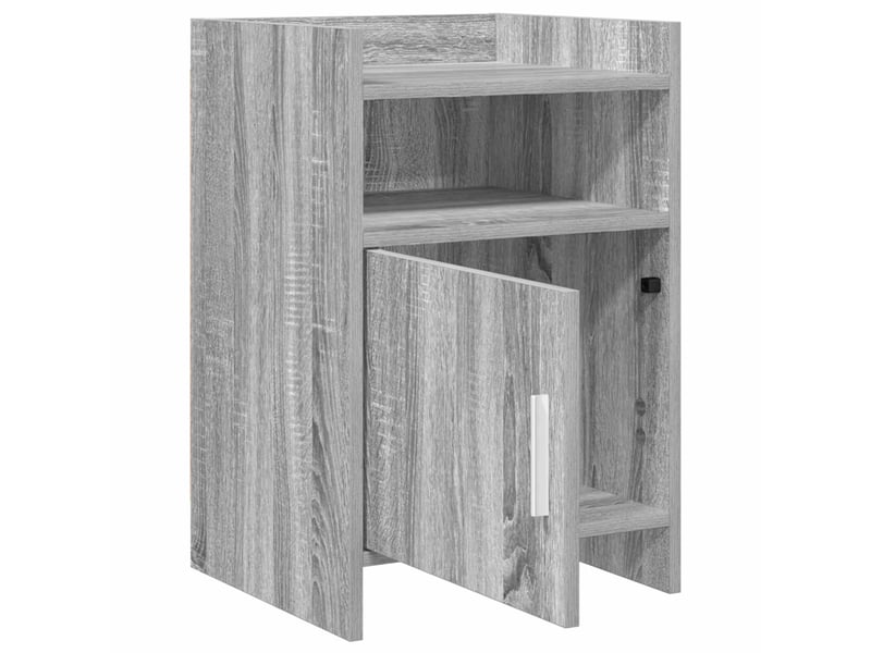  Tables de chevet - cabinet de chevet - table de nuit 2 pc sonoma gris 40 x 36 x 60 cm  - Conforama C
