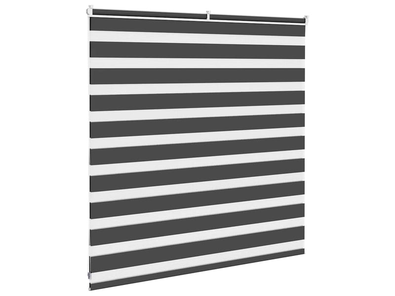  Store zèbre, store de fenêtre noir 150x100 cm largeur du tissu 145,9 cm polyester cf48889  - Conforama D