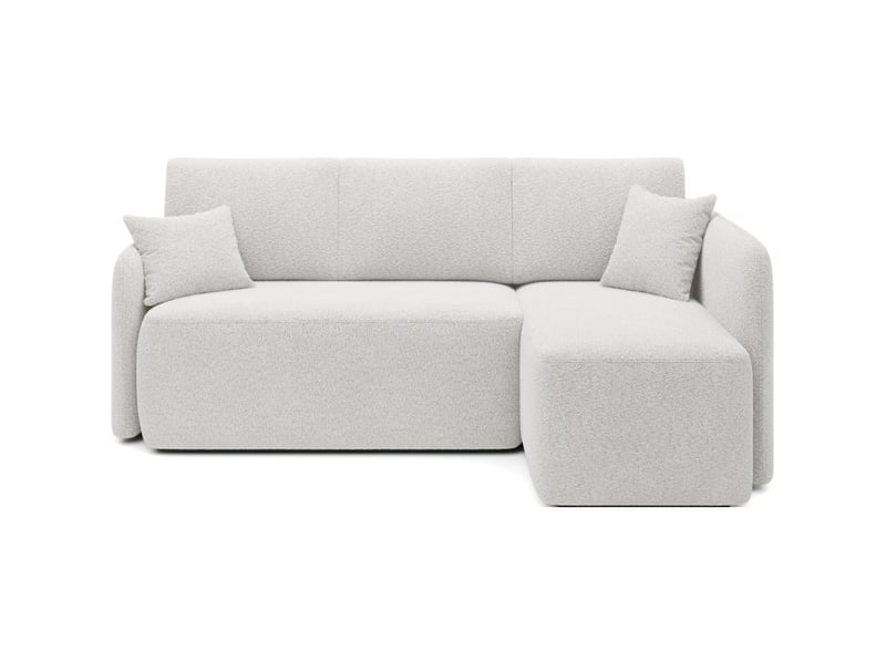  Canapé d'angle collection hedson coloris blanc  - Conforama A