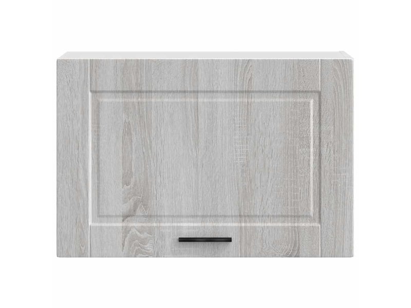 Meuble de rangement, armoire murale de cuisine porto sonoma gris bois d'ingénierie shl9941 - Conforama E