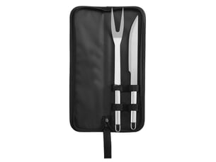 Ensemble d'ustensiles de barbecue en acier inoxydable – lot de 2 pièces, professionnel