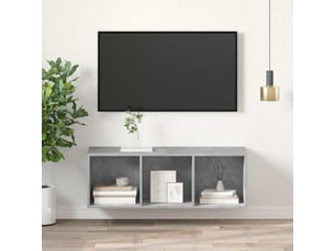 Meuble tv coloris gris 37 cm <strong></strong>  <strong></strong>