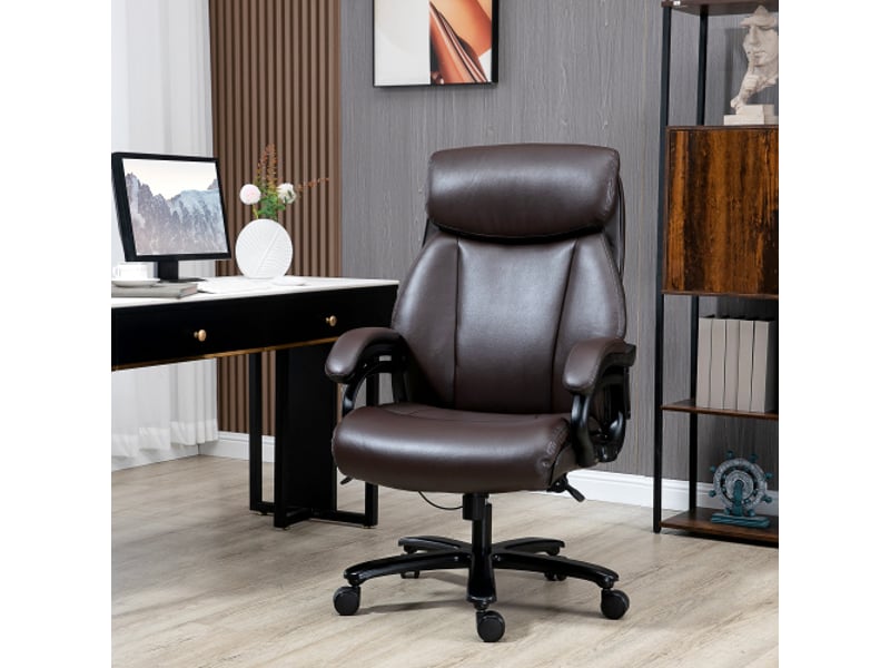  Fauteuil de bureau gaming ergonomique, rembourrage épais, inclinable, réglable, 180 kg  - Conforama B