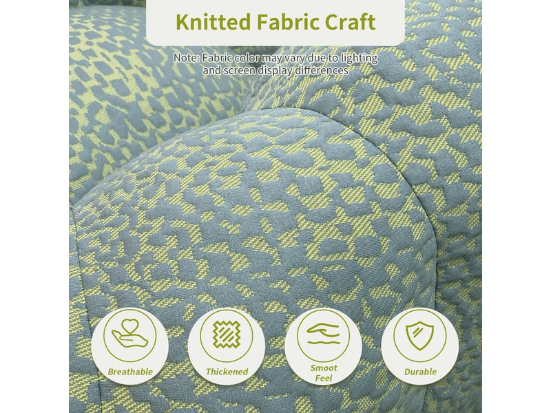  Pouf poire en forme de fleur, canapé moelleux citrouille, meuble d'appoint mignon pour la chambre, le salon, jaune + gris  - Conforama W