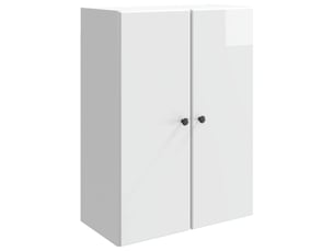Armoire     <strong></strong> <strong></strong> coloris blanc largeur 66 cm