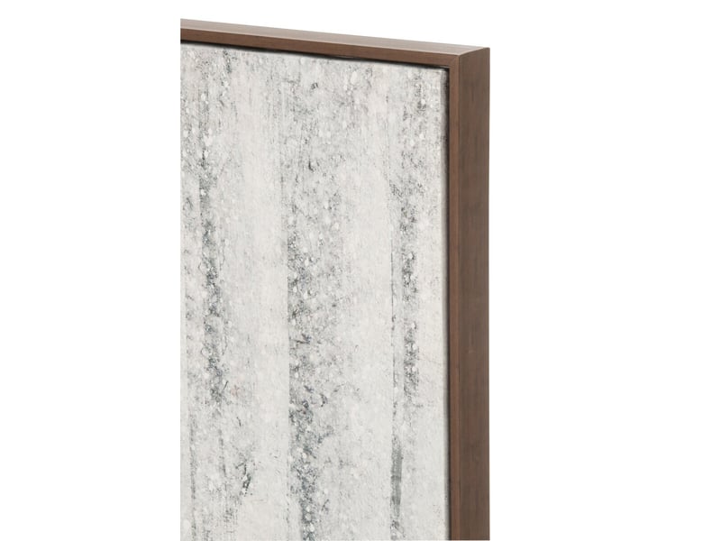  Tableau déco cerf jade 100x140cm blanc  - Conforama B