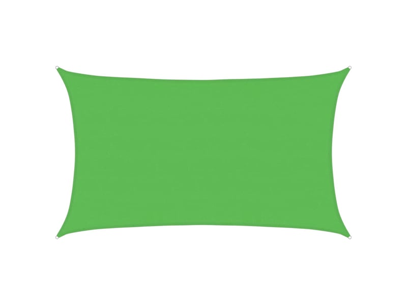  Voile d'ombrage - voile d'ombre - voile parasol 160 gm² vert clair 5x8 m pehd  - Conforama A