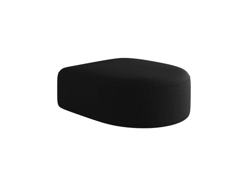 Pouf ottoman noir y168 – déco moderne, design contemporain - Conforama A