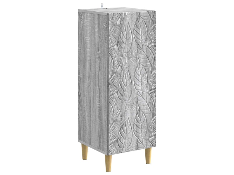  Buffet - bahut - meuble de rangement sonoma gris 33 x 34,5 x 90 cm bois d'ingénierie  - Conforama A